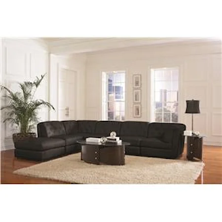 Transitional Modular Sectional Sofa